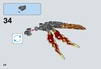 Building Instructions - LEGO - BIONICLE - 71303 - Ikir Creature of Fire: Page 24