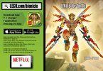 Building Instructions - LEGO - BIONICLE - 71303 - Ikir Creature of Fire: Page 36