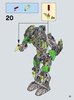 Building Instructions - LEGO - BIONICLE - 71305 - Lewa Uniter of Jungle: Page 21