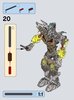 Building Instructions - LEGO - BIONICLE - 71306 - Pohatu Uniter of Stone: Page 20