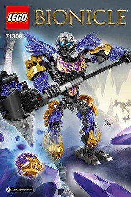 Building Instructions - LEGO - BIONICLE - 71309 - Onua Uniter of Earth: Page 1