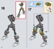 Building Instructions - LEGO - BIONICLE - 71311 - Kopaka and Melum - Unity set: Page 16