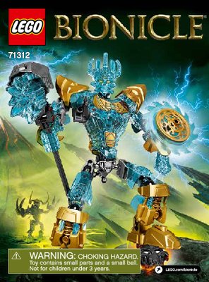 Building Instructions - LEGO - BIONICLE - 71312 - Ekimu the Mask Maker: Page 1