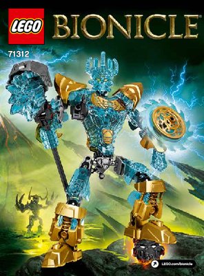 Building Instructions - LEGO - BIONICLE - 71312 - Ekimu the Mask Maker: Page 1