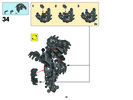 Building Instructions - LEGO - BIONICLE - 71313 - Lava Beast: Page 26