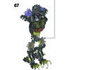 Building Instructions - LEGO - BIONICLE - 71313 - Lava Beast: Page 49