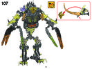 Building Instructions - LEGO - BIONICLE - 71313 - Lava Beast: Page 78