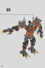 Building Instructions - LEGO - BIONICLE - 71313 - Lava Beast: Page 16