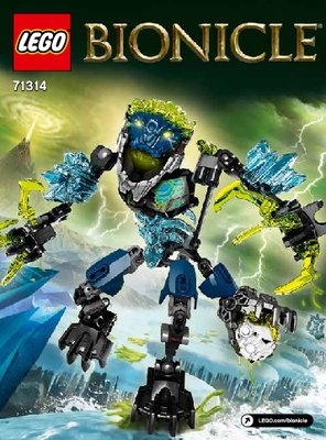 Building Instructions - LEGO - BIONICLE - 71314 - Storm Beast: Page 1