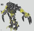 Building Instructions - LEGO - BIONICLE - 71316 - Umarak the Destroyer: Page 44