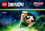 Building Instructions - LEGO - DIMENSIONS - 71343 - The Powerpuff Girls™ Fun Pack: Page 1