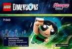 Building Instructions - LEGO - DIMENSIONS - 71343 - The Powerpuff Girls™ Fun Pack: Page 1