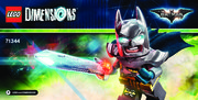 Building Instructions - LEGO - DIMENSIONS - 71344 - Excalibur Batman™ Fun Pack: Page 1