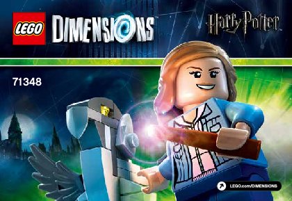 Building Instructions - LEGO - DIMENSIONS - 71348 - Harry Potter™ Fun Pack: Page 1