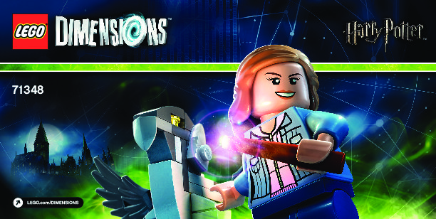 Building Instructions - LEGO - DIMENSIONS - 71348 - Harry Potter™ Fun Pack: Page 1