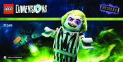 Building Instructions - LEGO - DIMENSIONS - 71349 - Beetlejuice™ Fun Pack: Page 1