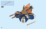 Building Instructions - LEGO - NEXO KNIGHTS - 72001 - Lance's Hover Jouster: Page 44