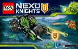 Building Instructions - LEGO - NEXO KNIGHTS - 72002 - Twinfector: Page 1