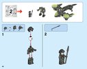 Building Instructions - LEGO - NEXO KNIGHTS - 72003 - Berserker Bomber: Page 42