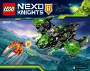 Building Instructions - LEGO - NEXO KNIGHTS - 72003 - Berserker Bomber: Page 1