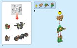 Building Instructions - LEGO - NEXO KNIGHTS - 72005 - Aaron's X-bow: Page 4