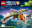 Building Instructions - LEGO - NEXO KNIGHTS - 72005 - Aaron's X-bow: Page 1