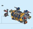 Building Instructions - LEGO - NEXO KNIGHTS - 72006 - Axl's Rolling Arsenal: Page 35