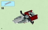 Building Instructions - LEGO - Star Wars - 75003 - A-wing Starfighter™: Page 22