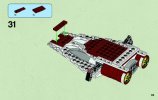 Building Instructions - LEGO - Star Wars - 75003 - A-wing Starfighter™: Page 35