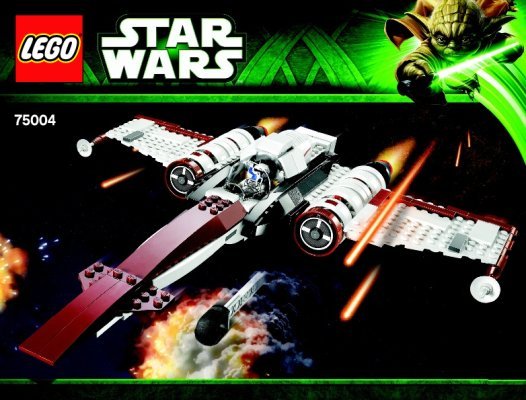 Building Instructions - LEGO - Star Wars - 75004 - Z-95 Headhunter™: Page 1