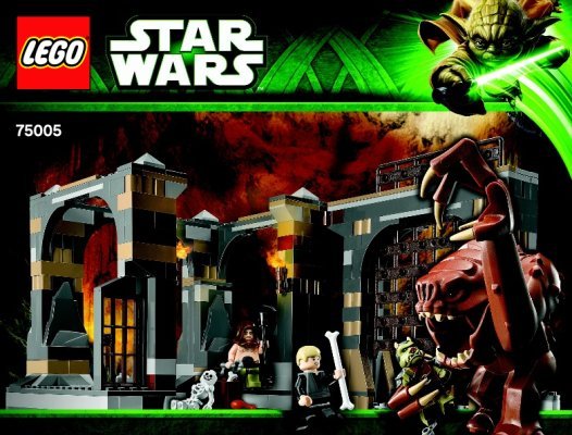 Building Instructions - LEGO - Star Wars - 75005 - Rancor™ Pit: Page 1