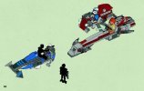 Building Instructions - LEGO - Star Wars - 75012 - BARC Speeder™ with Sidecar: Page 62