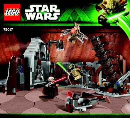 Building Instructions - LEGO - Star Wars - 75017 - Duel on Geonosis™: Page 1