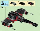 Building Instructions - LEGO - Star Wars - 75018 - Jek-14’s ™ Stealth Starfighter: Page 74