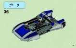 Building Instructions - LEGO - Star Wars - 75022 - Mandalorian Speeder™: Page 43