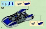 Building Instructions - LEGO - Star Wars - 75022 - Mandalorian Speeder™: Page 42