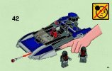 Building Instructions - LEGO - Star Wars - 75022 - Mandalorian Speeder™: Page 53