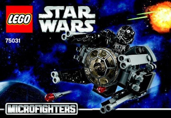 Building Instructions - LEGO - Star Wars - 75031 - TIE Interceptor™: Page 1