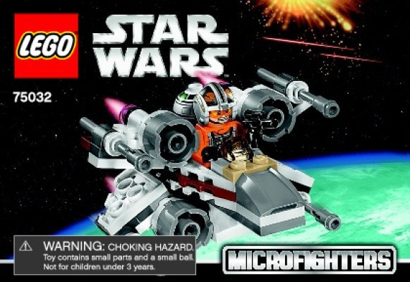 Building Instructions - LEGO - Star Wars - 75032 - X-Wing Fighter™: Page 1