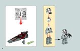 Building Instructions - LEGO - Star Wars - 75039 - V-wing Starfighter™: Page 4