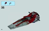 Building Instructions - LEGO - Star Wars - 75039 - V-wing Starfighter™: Page 38