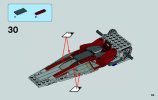 Building Instructions - LEGO - Star Wars - 75039 - V-wing Starfighter™: Page 33