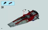 Building Instructions - LEGO - Star Wars - 75039 - V-wing Starfighter™: Page 34