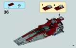 Building Instructions - LEGO - Star Wars - 75039 - V-wing Starfighter™: Page 39