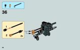 Building Instructions - LEGO - Star Wars - 75040 - General Grievous' Wheel Bike™: Page 36