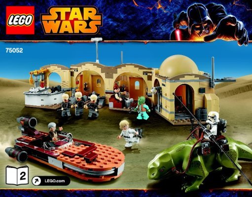 Building Instructions - LEGO - Star Wars - 75052 - Mos Eisley Cantina™: Page 1