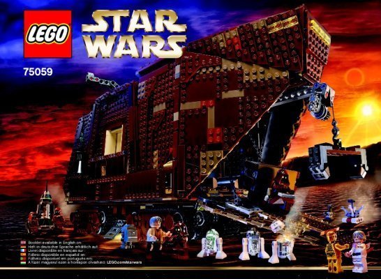 Building Instructions - LEGO - Star Wars - 75059 - Sandcrawler™: Page 1