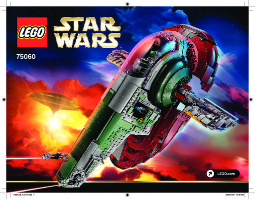 Building Instructions - LEGO - Star Wars - 75060 - Slave I: Page 1