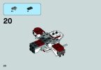 Building Instructions - LEGO - Star Wars - 75072 - ARC-170 Starfighter™: Page 20