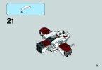 Building Instructions - LEGO - Star Wars - 75072 - ARC-170 Starfighter™: Page 21